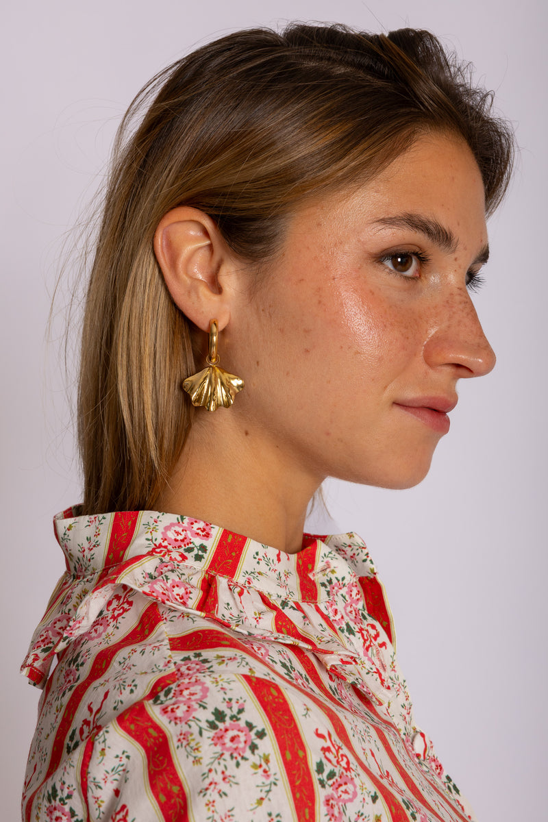 Coquillage - Boucles d'oreilles