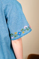 Robe Lysa femme en denim souple, allure bohème lumineuse - It Hippie