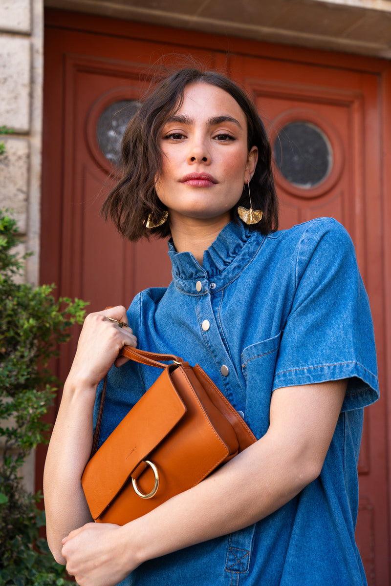 Firmin marron - Sac cuir