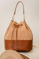 Sac Marceau camel à deux anses, port épaule ou bandoulière - It Hippie