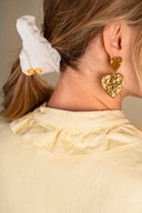 Chemisier Charlie femme en denim jaune léger, style intemporel - It Hippie