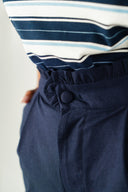 Short femme Gaspard marine, allure bohème estivale - It Hippie
