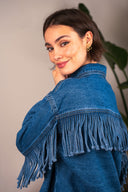 Veste Maëline IT HIPPIE en tissu léger avec col montant et manches longues, style décontracté pour femmes.