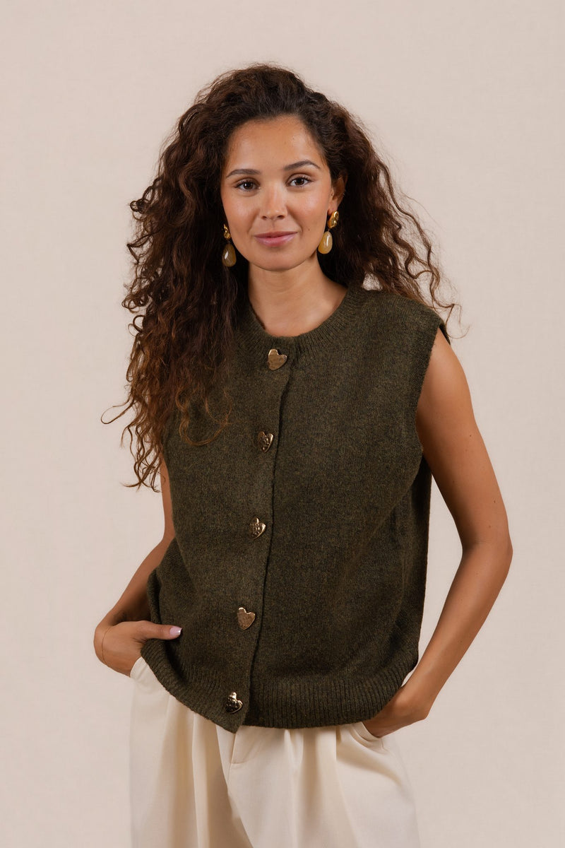 Lilia - Gilet sans manches