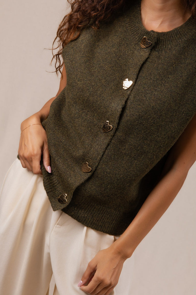 Lilia - Gilet sans manches